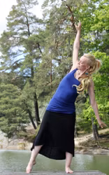 Kungsblått Linne