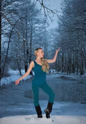 Turkosa Tights