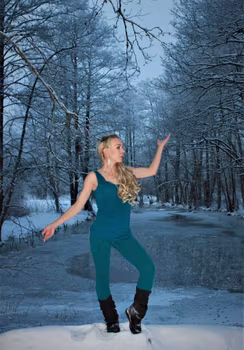 Turkosa Tights