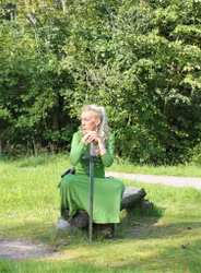 Grön Klänning