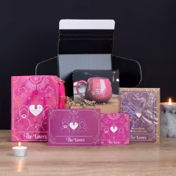 Kärlek Rosa Present box