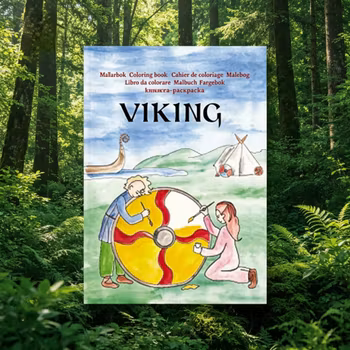 Målarbok till alla små äventyrare
