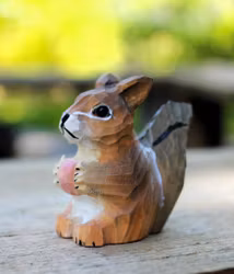 Ratatosk "Ekorre" träleksak