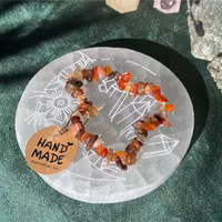 Armband - Karneol - Chips