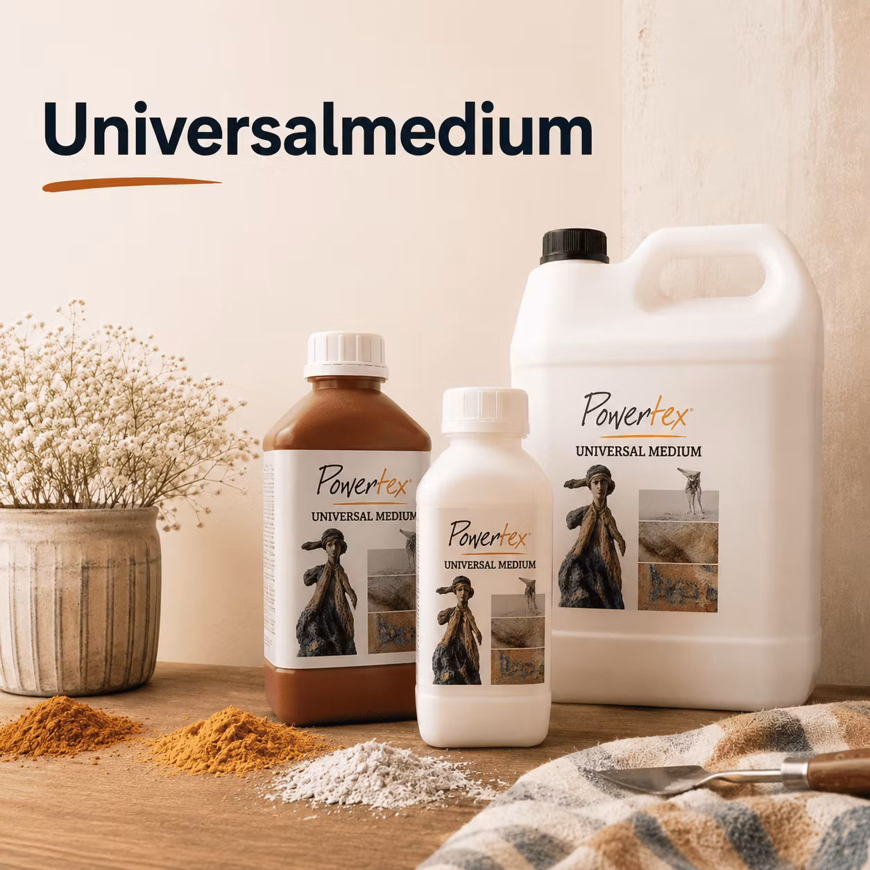 Hobbykojan > Powertex universalmedium