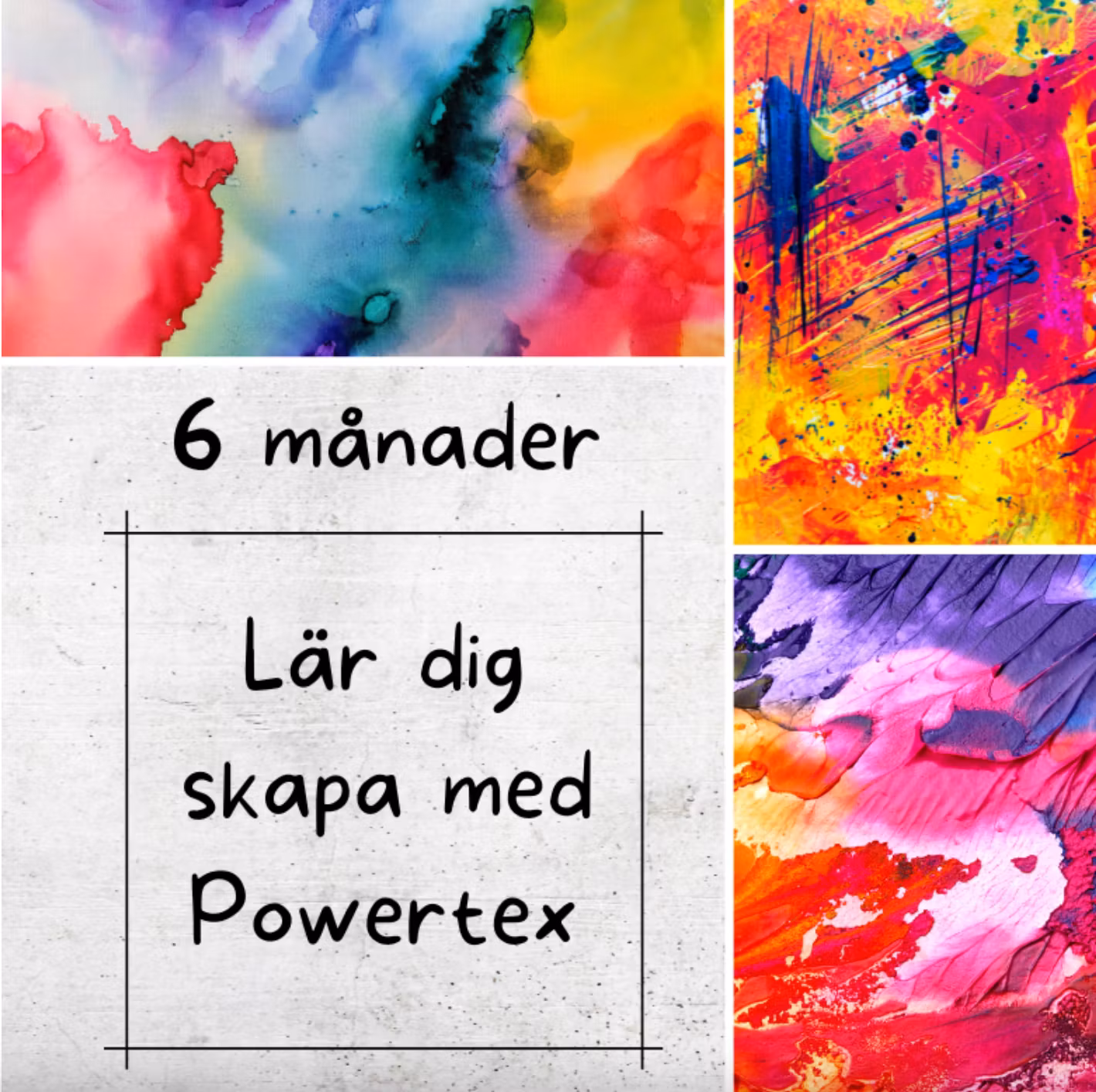 Lär dig skapa med powertex - Hobbykojan