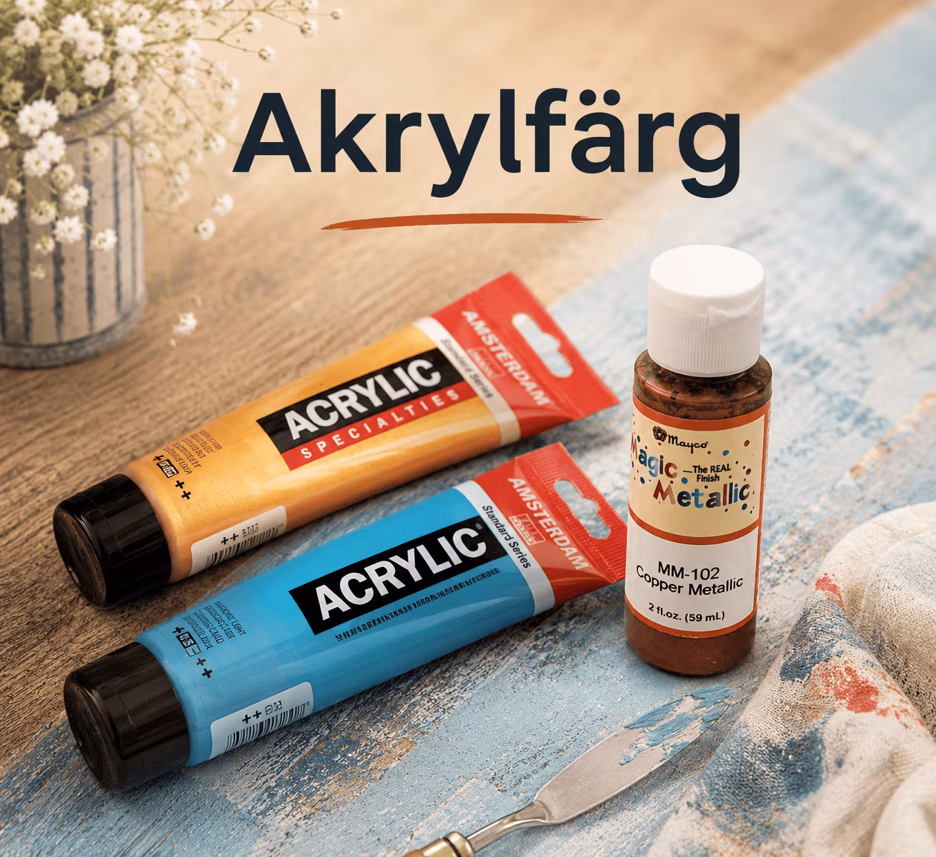 Hobbykojan > Akrylfärg