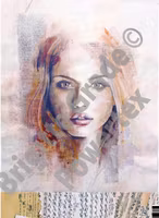 Rosalinda A3, laserprint
