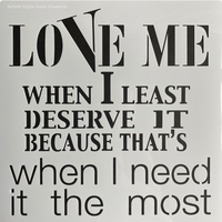 Love me the most