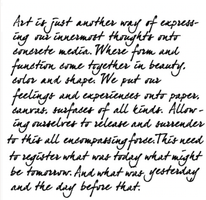 Art is