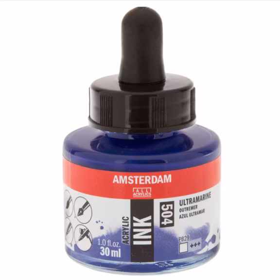 Ink 504 Ultramarine Amsterdam