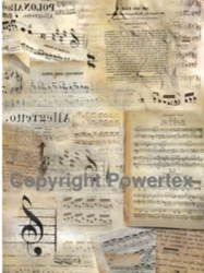 Musik A3 laserprint