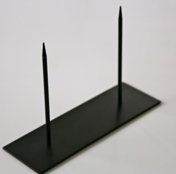 Metallstöd, 30x10 cm