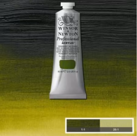 Winsor & Newton prof. 60ml - Permanent Sap Green 503