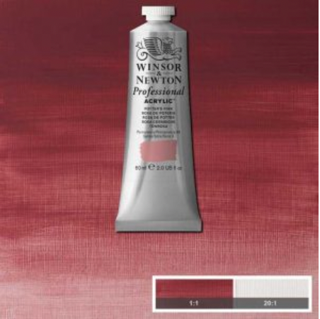 Winsor & Newton prof. 60ml - Potters Pink 537