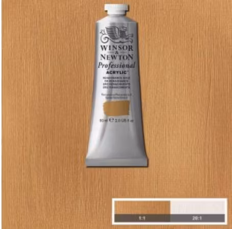 Winsor & Newton prof. 60ml - Renaissance Gold 573