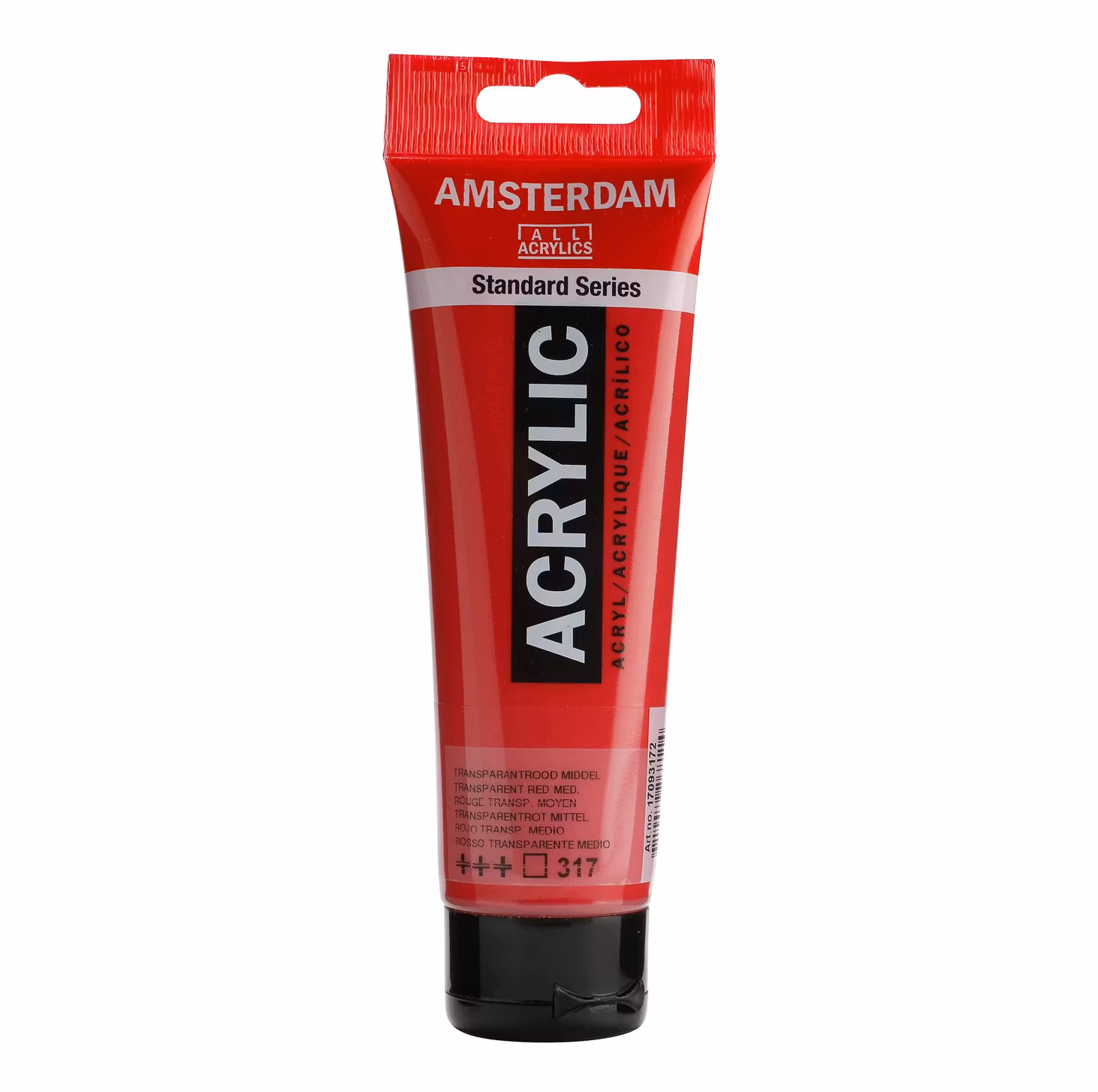 317 Transparent red medium. 120 ml