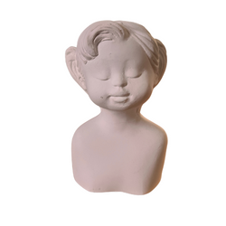 Flicka med tofsar, 10cm