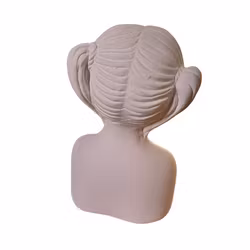 Flicka med tofsar, 10cm