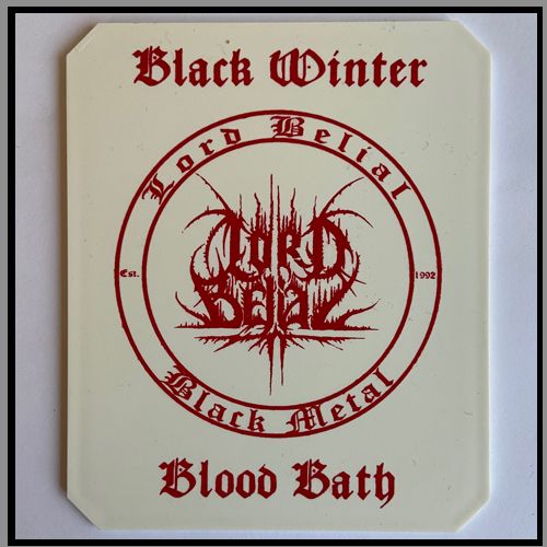LORD BELIAL - Ice scraper BLACK or RED