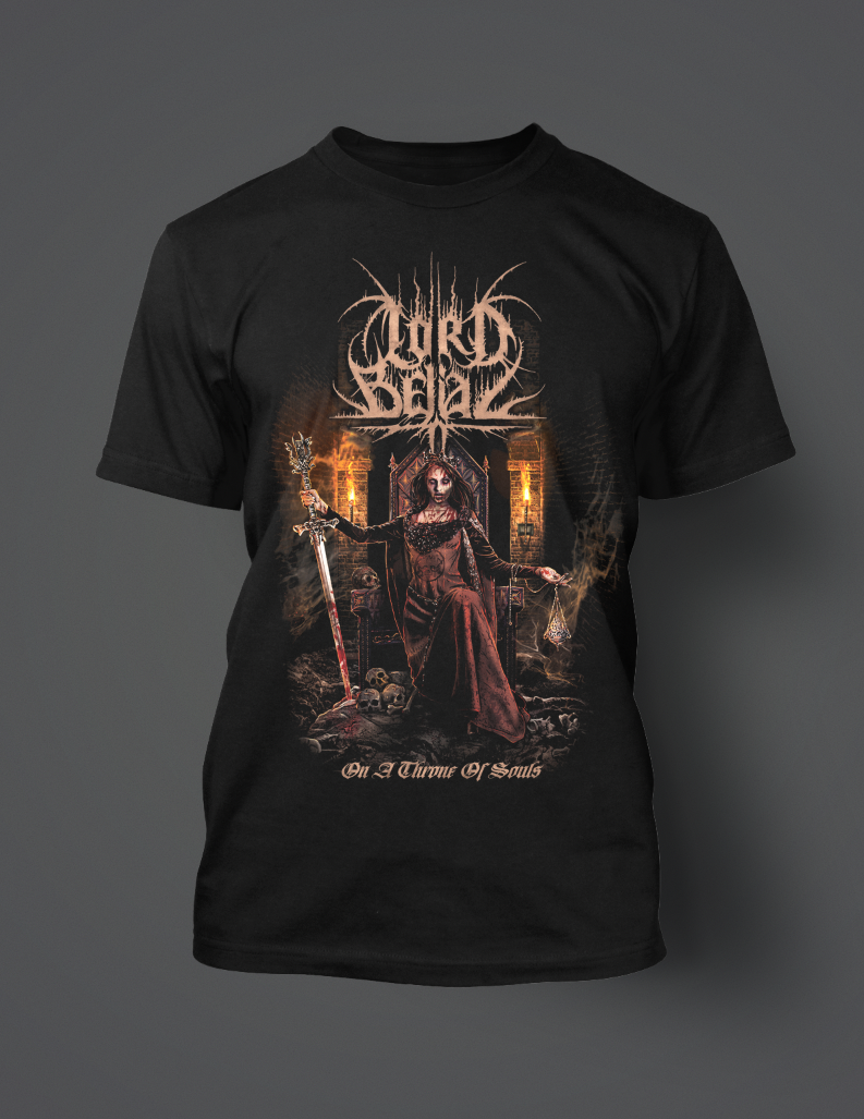 LORD BELIAL - On a throne of souls - TSHIRT