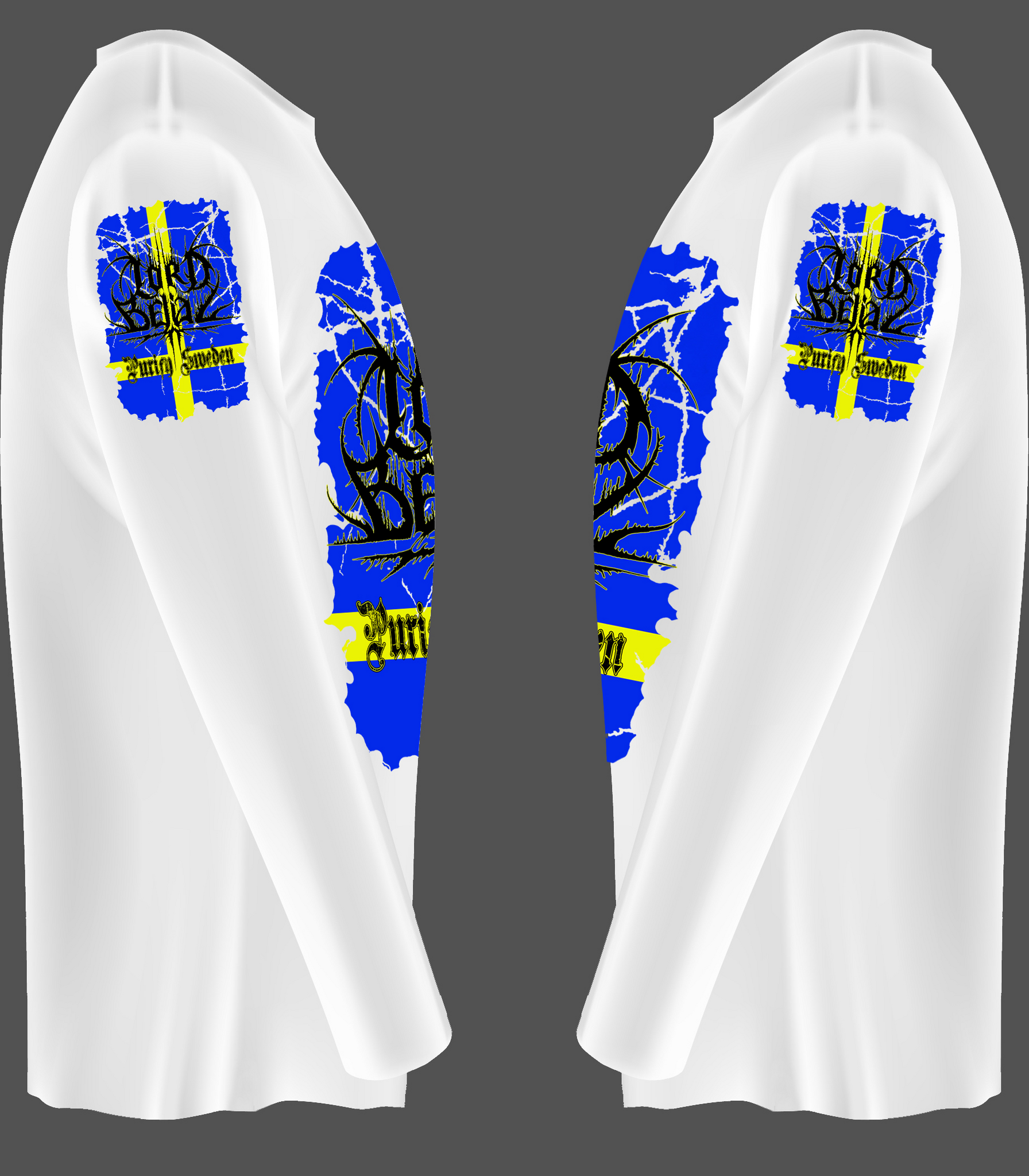 LORD BELIAL - Purify Sweden - White LONGSLEEVE