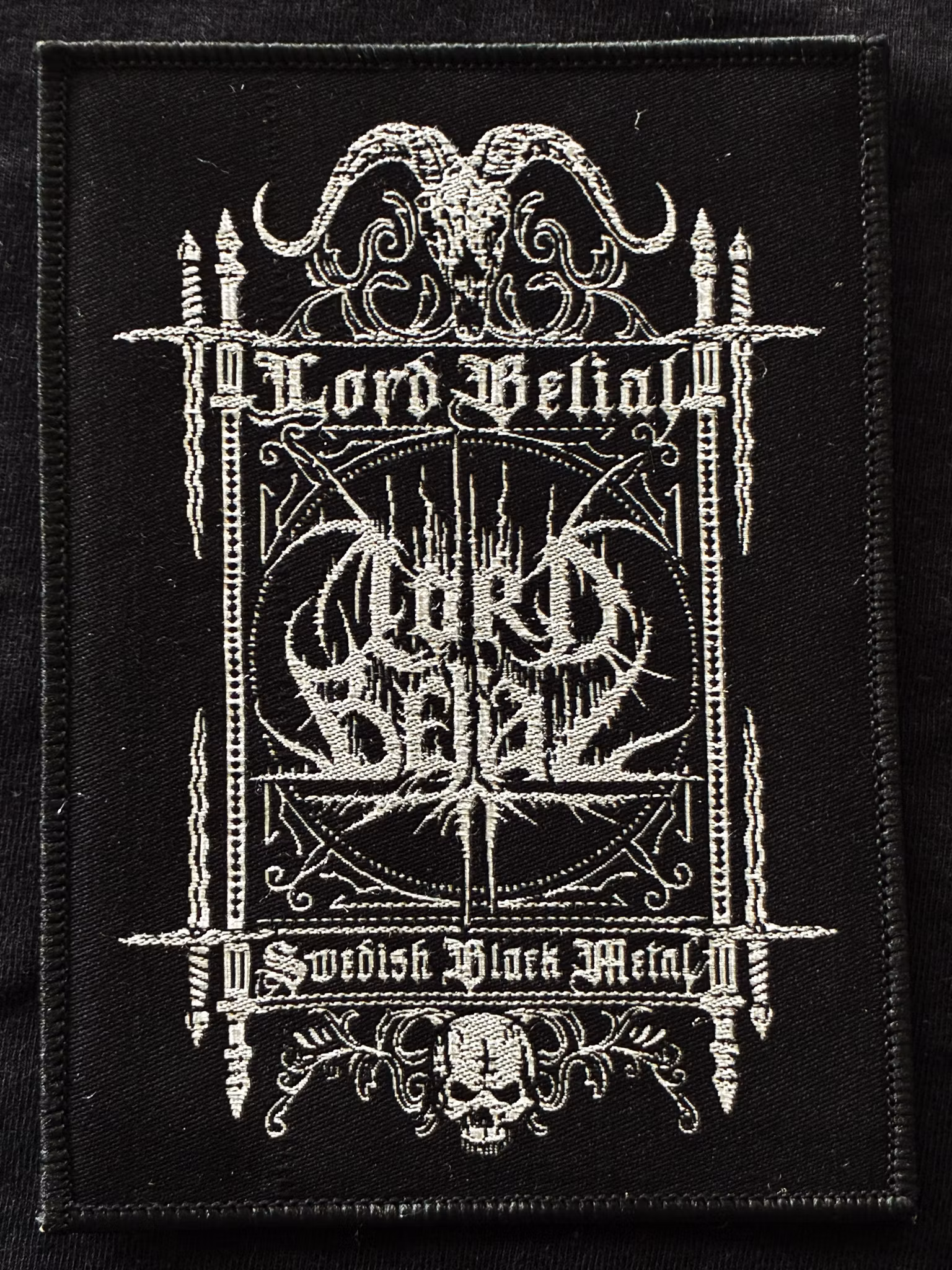 LORD BELIAL - Swedish black metal - PATCH