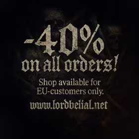 IMPORTANT INFO! All items -40%! Shop is now open for EU customers only!