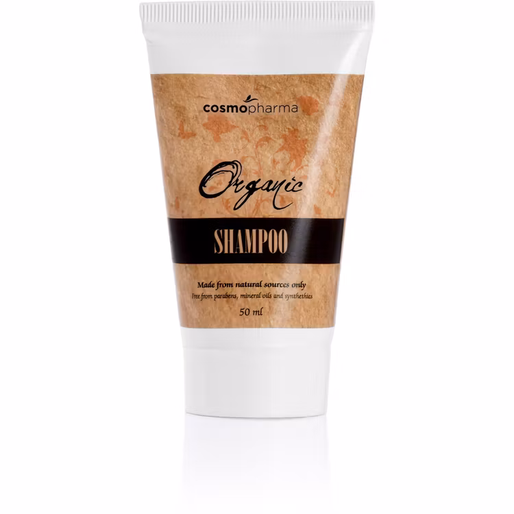 Mini Organic Shampoo, 50 ml - travel size