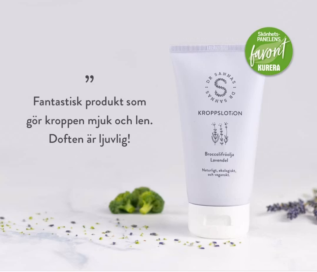 Dr Sannas Kroppslotion med Probiotika, 150 ml