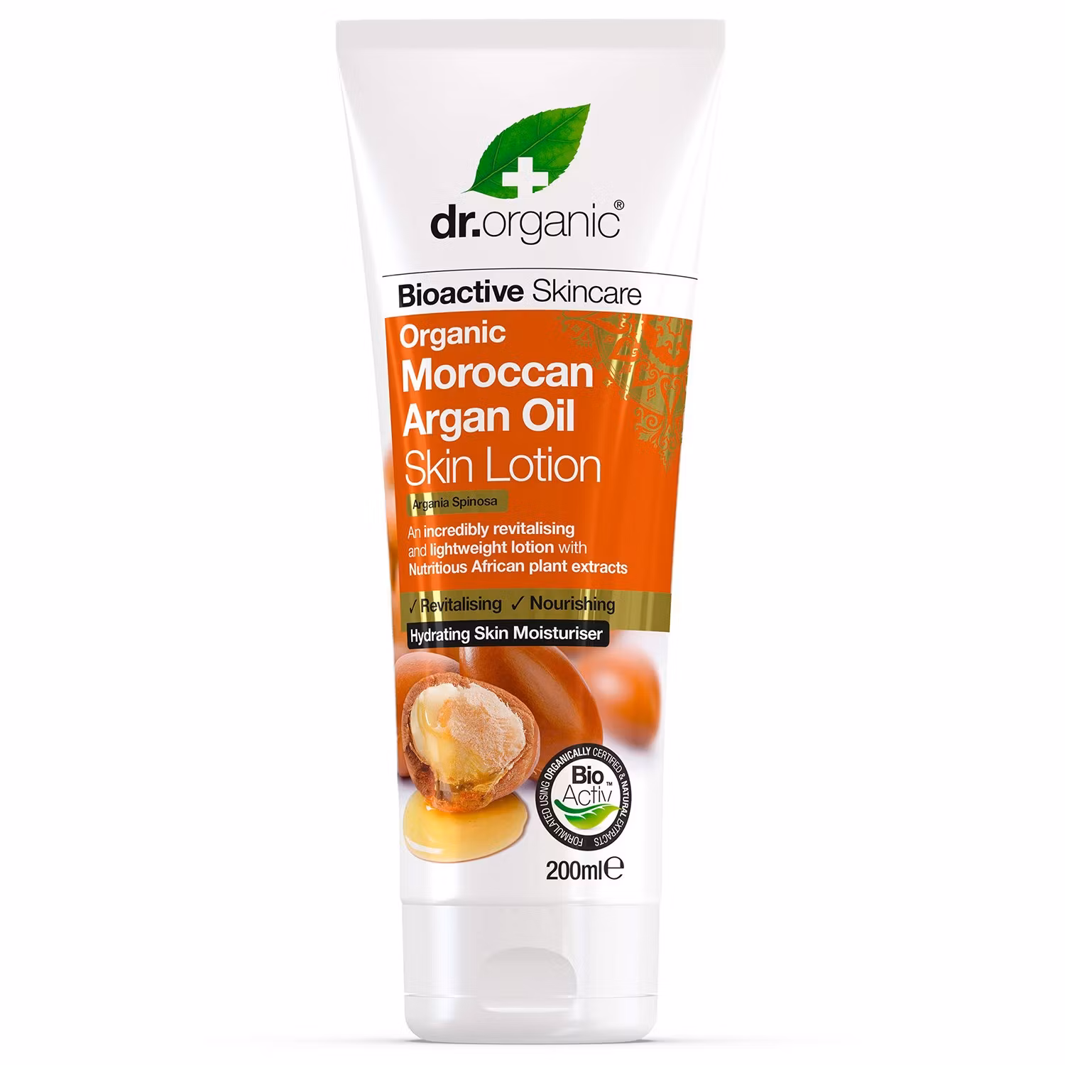 Dr Organic Moroccan Argan Oil Skin Lotion, 200 ml