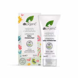 Dr Organic Hudkräm Baby Ringblomma - oparfymerad, 50 ml