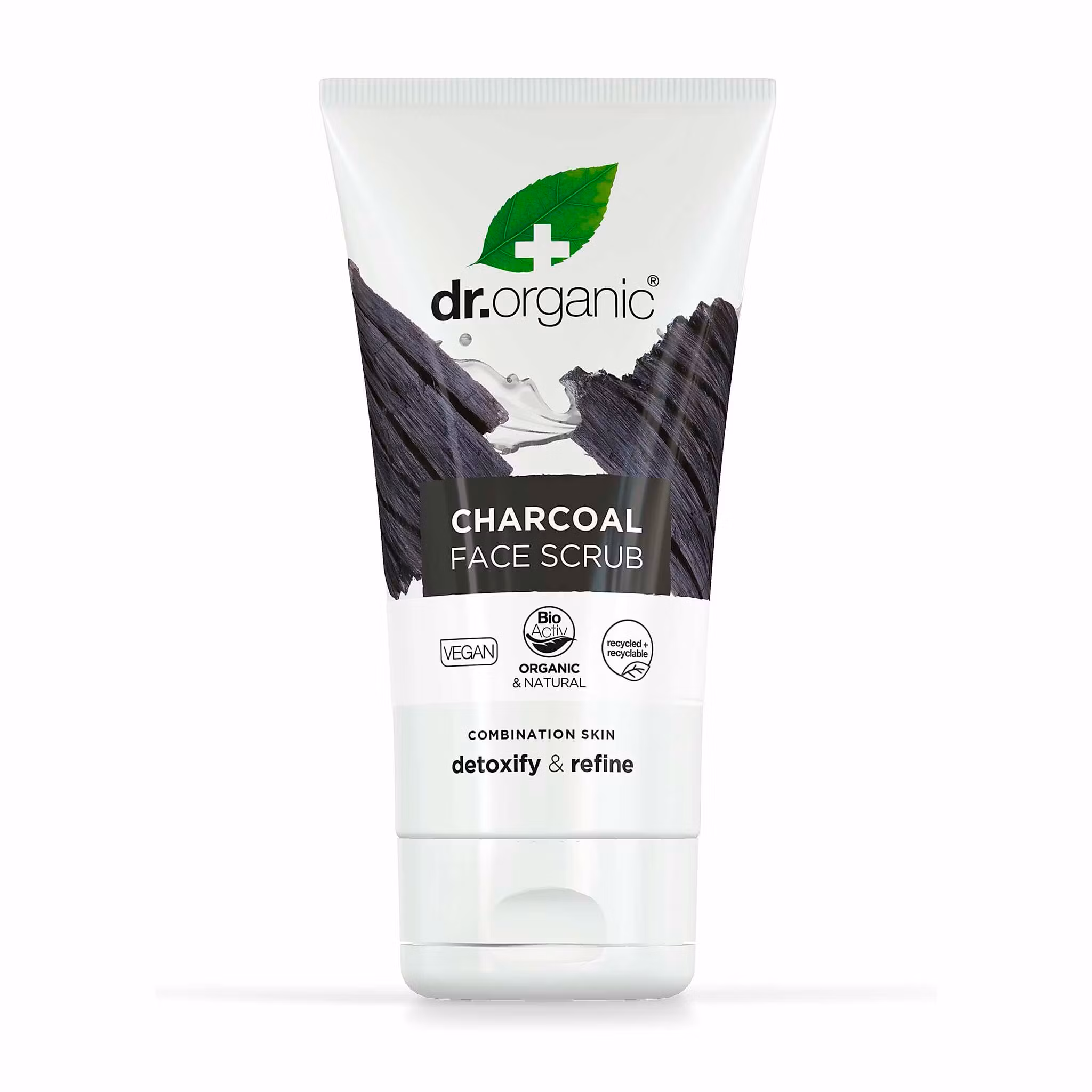 Dr Organic Activated Charcoal Face Scrub, 125 ml