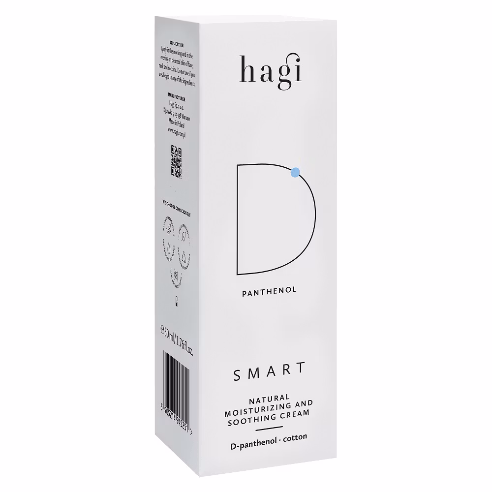 Hagi SMART D Natural Moisturizing & Soothing Cream, 50ml