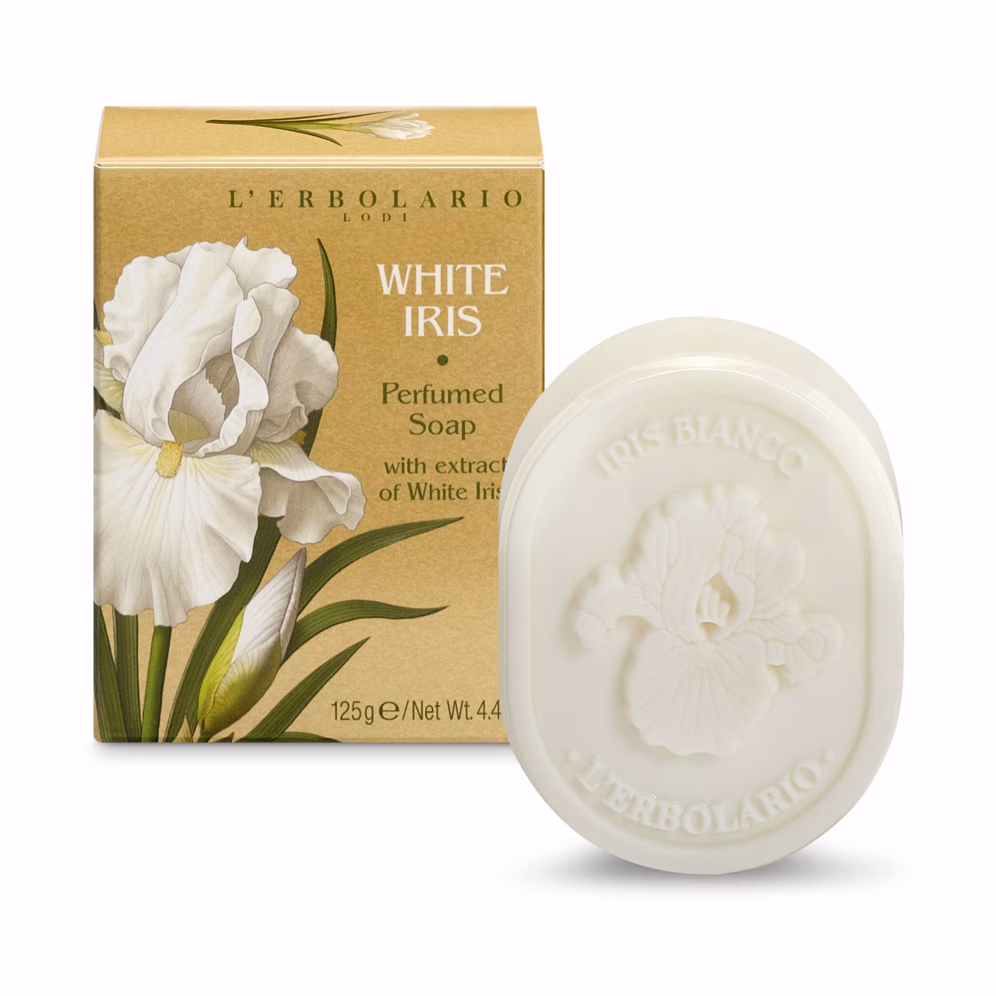 Tvål Vit Iris, 125g