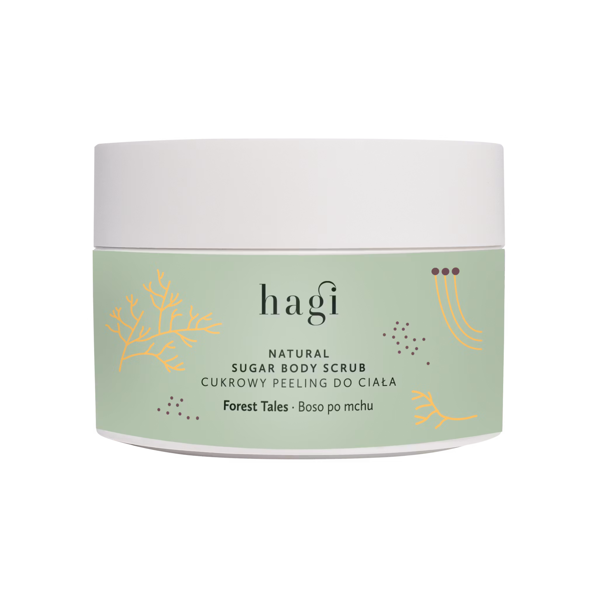 Hagi Natural Sugar Body Scrub Forest Tales, 200 g