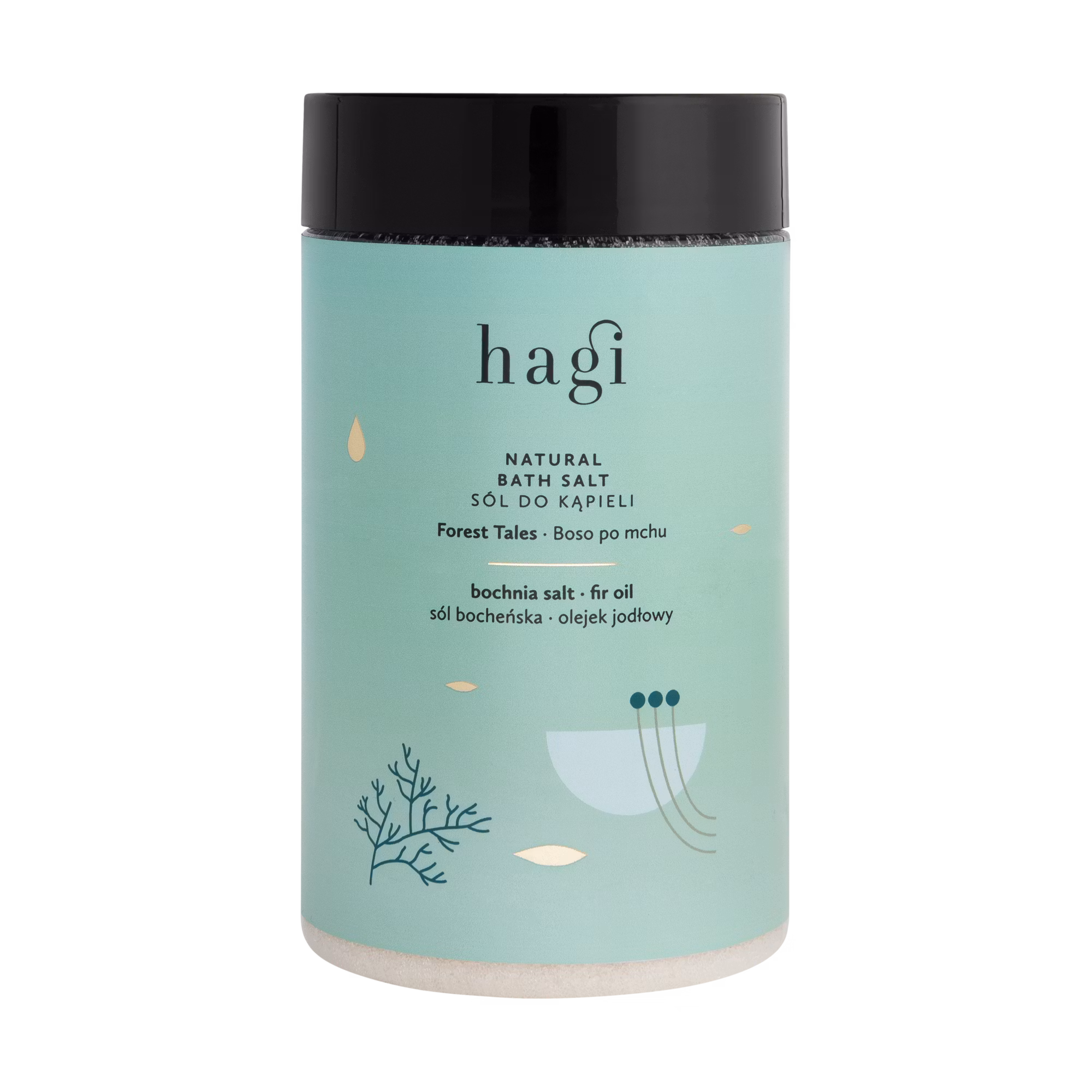 Hagi Natural Bath Salt Forest Tales, 480 g