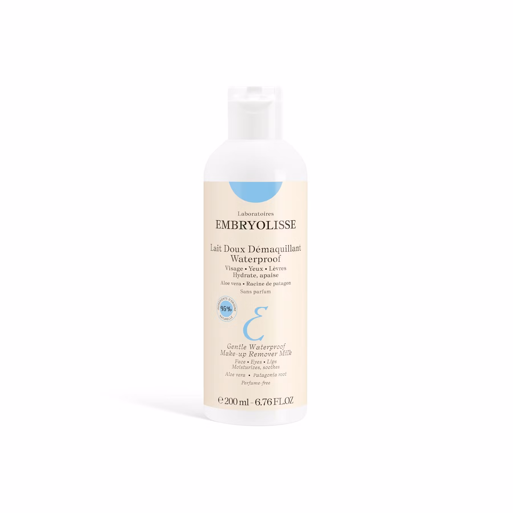 Gentle Waterproof Make Up Remover Milk, 200ml