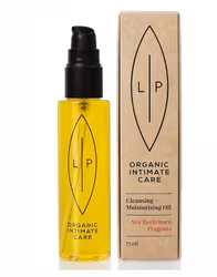 Lip Intimate Care Cleansing + Moisturising Oil, Sea Buckthorn + Fragonia, 75ml