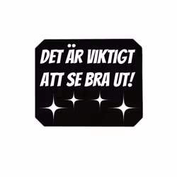 Isskrapa - Det är viktigt att se bra ut!