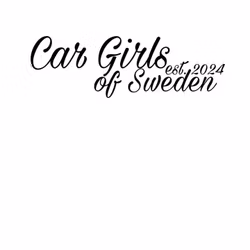 Dekal - Car Girls of Sweden