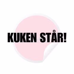 Dekal - Kuken Står!