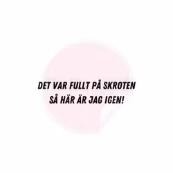 Dekal - Det var fullt på skroten så..