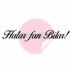 Dekal - Hatar fan Bilar!