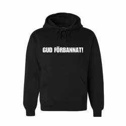 Hoodie - Gud förbannat!