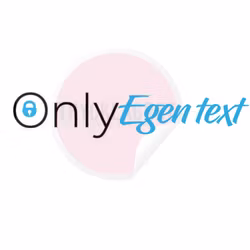 Dekal - Only Egen text