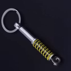 Nyckelring - Coils gul