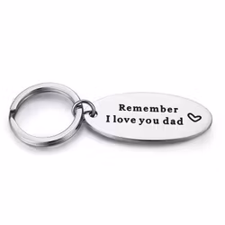 Nyckelring - Remember i love u dad