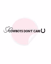 Dekal - Cowboys don´t care