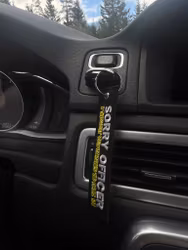 Nyckelring - Sorry officer..